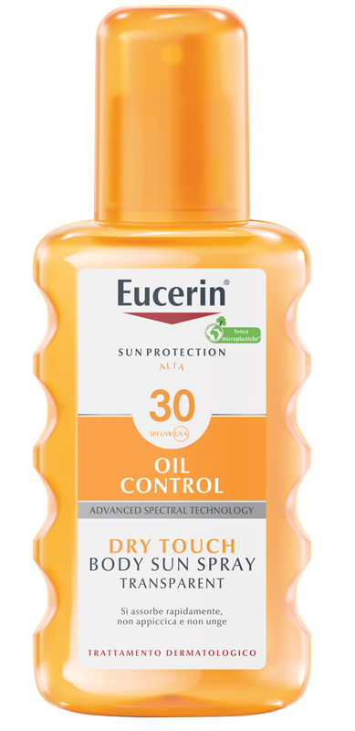 EUCERIN SUN SPRAY TRANSPARENT SPF30 200 ML - Farmacia Del Monaco
