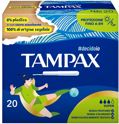 TAMPAX BLUE BOX SUPER 20 PEZZI - Farmacia Del Monaco