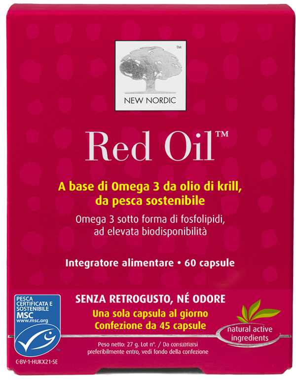 RED OIL 60 CAPSULE - Farmacia Del Monaco