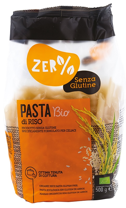 ZERO% GLUTINE PASTA RISO PENNE SENZA GLUTINE BIO 500 G - Farmacia Del Monaco