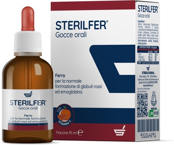 STERILFER GOCCE 15 ML - Farmacia Del Monaco