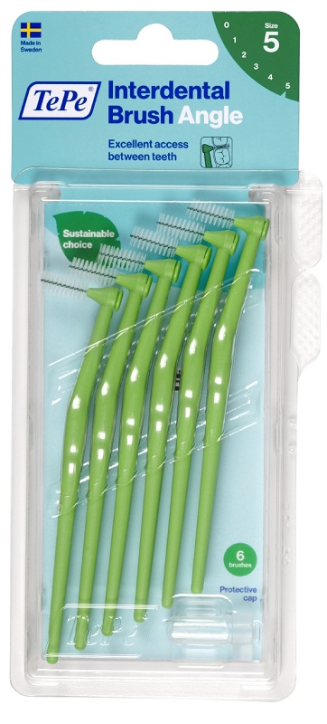 TEPE ANGLE SCOVOLINO VERDE 0,8MM 6 PEZZI - Farmacia Del Monaco