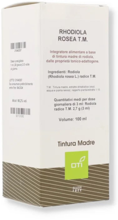 RHODIOLA ROSEA TINTURA MADRE GOCCE 100ML - Farmacia Del Monaco