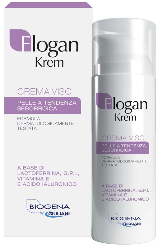 FLOGANKREM CREMA VISO PELLE TENDENZA SEBORROICA 50 ML - Farmacia Del Monaco