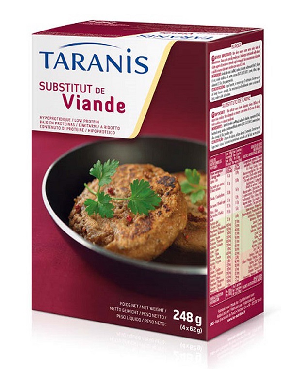 TARANIS BURGER SOSTITUTO CARNE 4 X 62 G - Farmacia Del Monaco