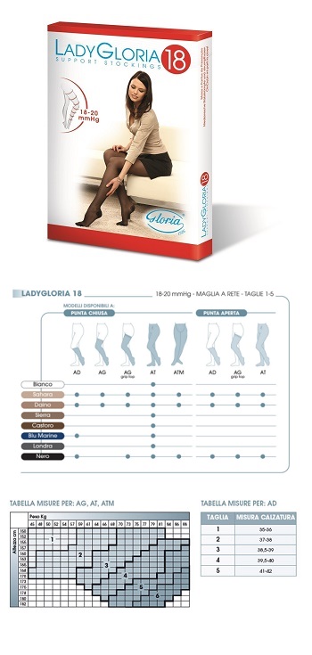 LADYGLORIA 18 GAMBALETTO PUNTA APERTA DAINO 3 - Farmacia Del Monaco