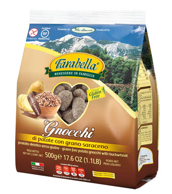 FARABELLA GNOCCHI DI PATATE AL GRANO SARACENO 500 G - Farmacia Del Monaco