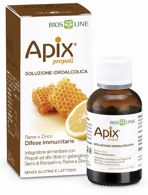 APIX PROPOLI SOLUZIONE IDROALCOLICA 30 ML BIOSLINE - Farmacia Del Monaco
