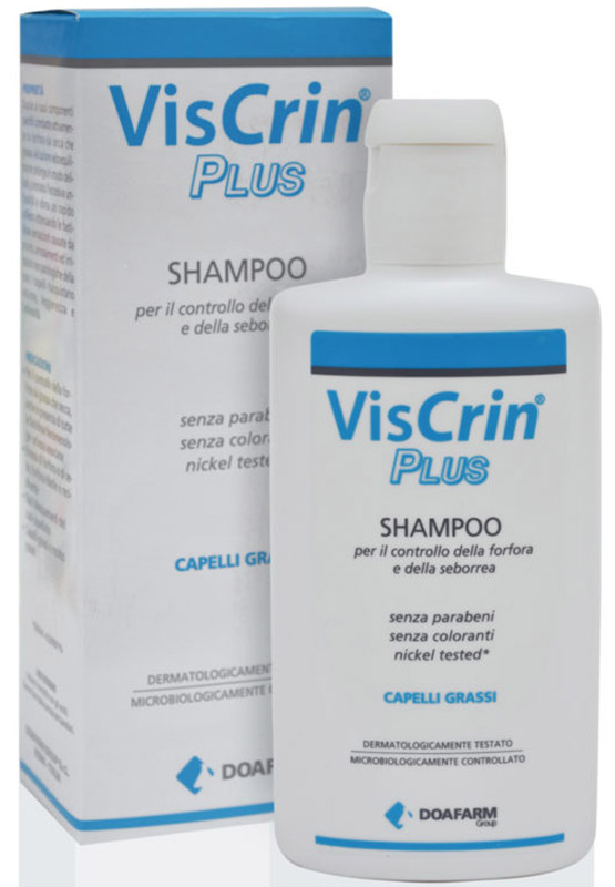 VISCRIN PLUS SHAMPOO ANTIFORFORA 200 ML - Farmacia Del Monaco