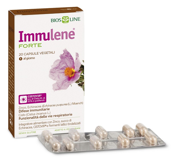 BIOSLINE IMMULENE FORTE 20 CAPSULE - Farmacia Del Monaco