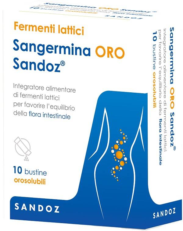 SANGERMINA ORO 10 BUSTINE OROSOLUBILE - Farmacia Del Monaco