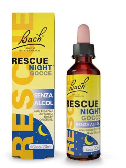 RESCUE ORIGINAL NIGHT SENZA ALCOL GOCCE 20 ML - Farmacia Del Monaco