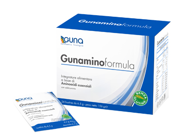 GUNAMINOFORMULA 24 BUSTINE 156 G - Farmacia Del Monaco