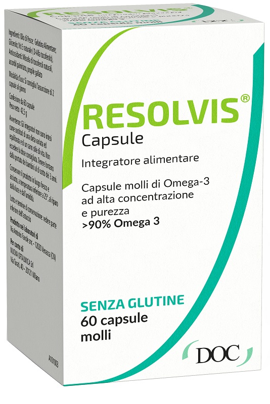 RESOLVIS 60 CAPSULE MOLLI - Farmacia Del Monaco