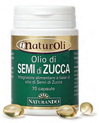 NATUROLI OLIO DI SEMI DI ZUCCA 70 SOFTGEL - Farmacia Del Monaco