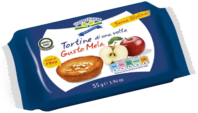 HAPPY FARM TORTINE MELA 55 G - Farmacia Del Monaco