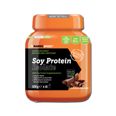 SOY PROTEIN ISOLATE DELICIOUS CHOCOLATE POLVERE 500 G - Farmacia Del Monaco