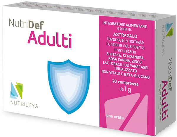 NUTRIDEF ADULTI 20 COMPRESSE - Farmacia Del Monaco