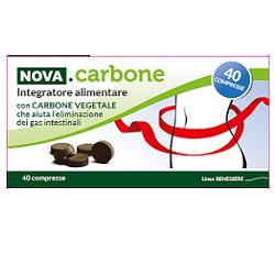 NOVA CARBONE VEGETALE 40 COMPRESSE - Farmacia Del Monaco