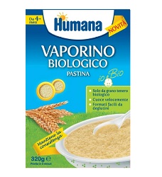 HUMANA VAPORINO PASTINA BIOLOGICA 320 G - Farmacia Del Monaco