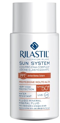 RILASTIL SUN SYSTEM PHOTO PROTECTION THERAPY SPF50+ FLUIDO MINERAL 50 ML - Farmacia Del Monaco