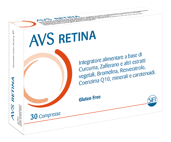 AVS RETINA 30 COMPRESSE - Farmacia Del Monaco