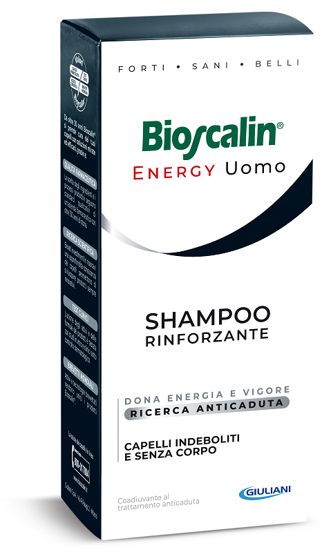 BIOSCALIN ENERGY SHAMPOO RINFORZANTE 200 ML - Farmacia Del Monaco