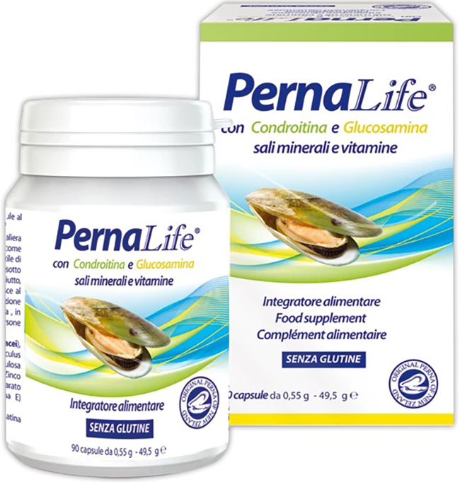 PERNALIFE GLUCOSAMINA CONDROITINA VITAMINE E MINERALI 90 CAPSULE - Farmacia Del Monaco