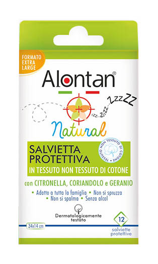 ALONTAN NATURAL SALVIETTA MONOUSO 12 PEZZI - Farmacia Del Monaco