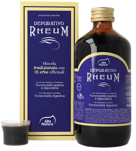 DEPURATIVO RHEUM MISCELA ERBE OFFICINALI 250 ML - Farmacia Del Monaco