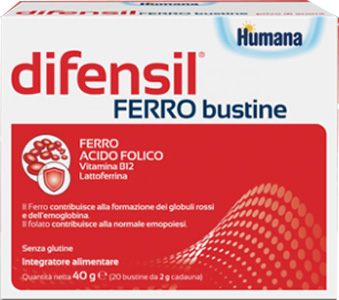 DIFENSIL FERRO BUSTINE 20 BUSTINE 2 G - Farmacia Del Monaco