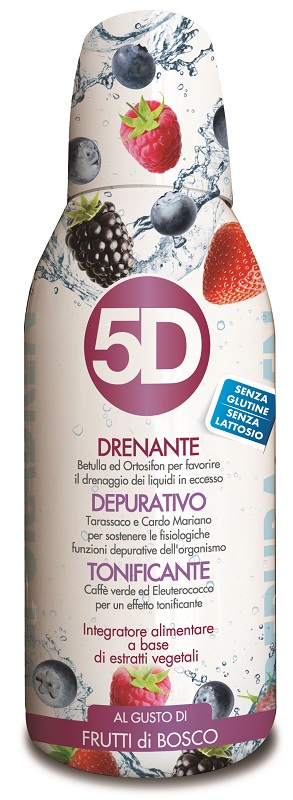 5D SLEEVERATO FRUTTI DI BOSCO 500 ML - Farmacia Del Monaco