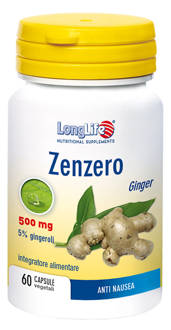 LONGLIFE ZENZERO 60 CAPSULE VEGETALI - Farmacia Del Monaco