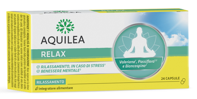 AQUILEA RELAX 24 CAPSULE VEGANE - Farmacia Del Monaco