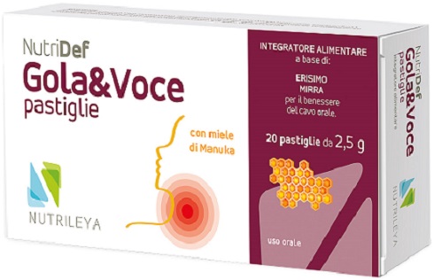 NUTRIDEF GOLA & VOCE MIELE 20 PASTIGLIE - Farmacia Del Monaco