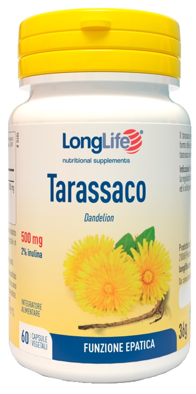LONGLIFE TARASSACO 60 CAPSULE - Farmacia Del Monaco