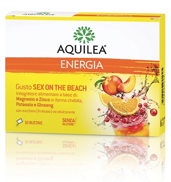 AQUILEA ENERGIA GUSTO SEX ON THE BEACH 10 BUSTINE DA 6 G - Farmacia Del Monaco