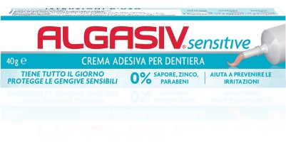 ALGASIV SENSITIVE CREMA ADESIVA PER PROTESI 40 G - Farmacia Del Monaco