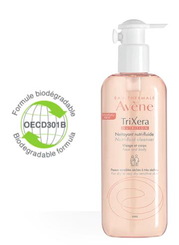 EAU THERMALE AVENE TRIXERA NUTRITION DETERGENTE NUTRI-FLUIDO 400 ML - Farmacia Del Monaco