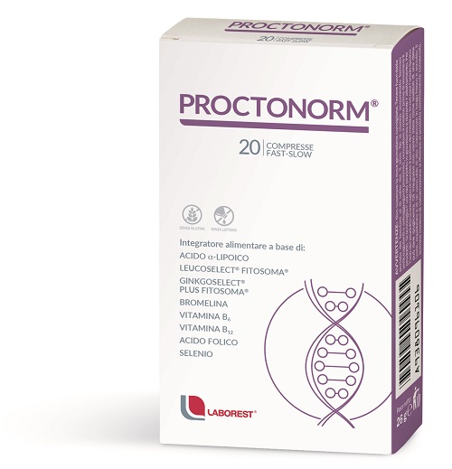 PROCTONORM 20 COMPRESSE - Farmacia Del Monaco