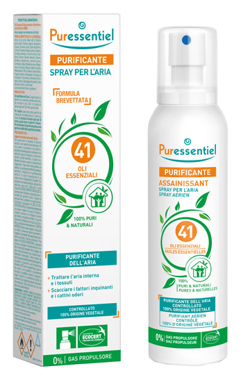 PURESSENTIEL PURIFICANTE SPRAY 41 OLI ESSENZIALI 200 ML - Farmacia Del Monaco