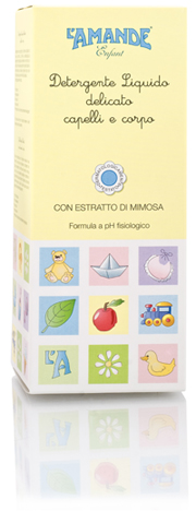 L'AMANDE ENFANT DETERGENTE LIQUIDO DELICATO 250 ML - Farmacia Del Monaco