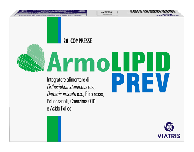 ARMOLIPID PREV 20 COMPRESSE - Farmacia Del Monaco