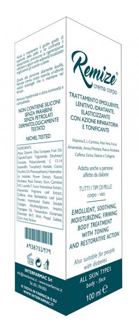 REMIZE CREMA CORPO 100 ML - Farmacia Del Monaco