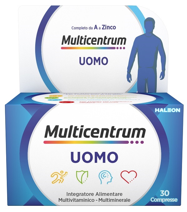 MULTICENTRUM UOMO 30 COMPRESSE - Farmacia Del Monaco