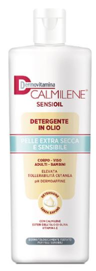 DERMOVITAMINA CALMILENE SENSIOIL DETERGENTE IN OLIO SENZA SAPONE PER PELLE EXTRA SECCA E SENSIBILE 500 ML - Farmacia Del Monaco