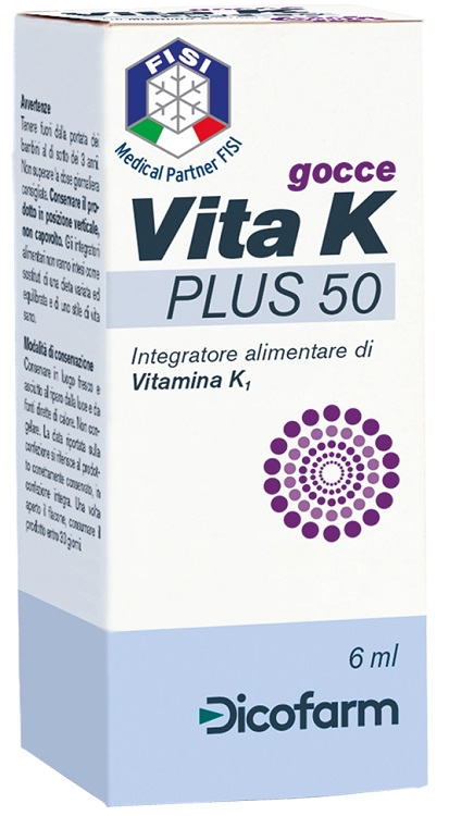 VITA K PLUS 50 GOCCE 6 ML - Farmacia Del Monaco