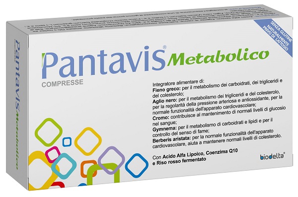 PANTAVIS METABOLICO 30 COMPRESSE - Farmacia Del Monaco