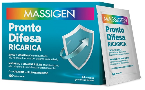 MASSIGEN PRONTO DIFESA RICARICA 14 BUSTINE DA 5 G - Farmacia Del Monaco