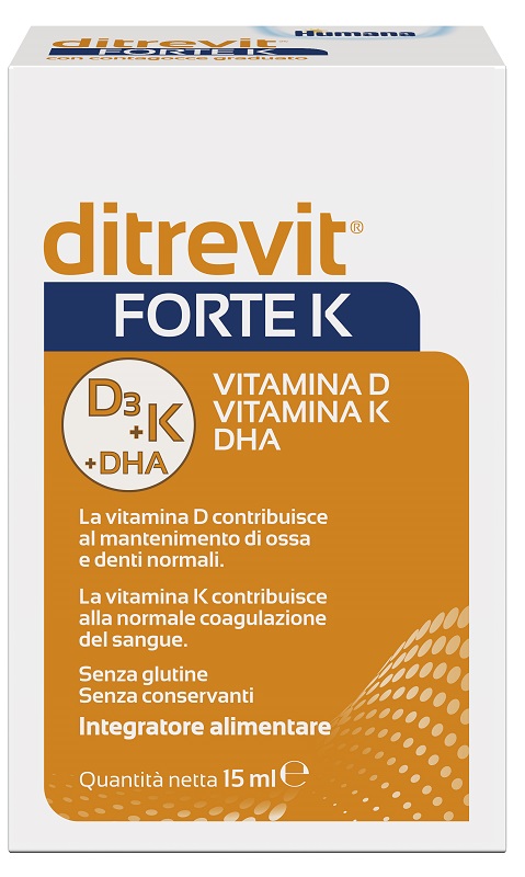 DITREVIT FORTE K HUMANA 15 ML - Farmacia Del Monaco